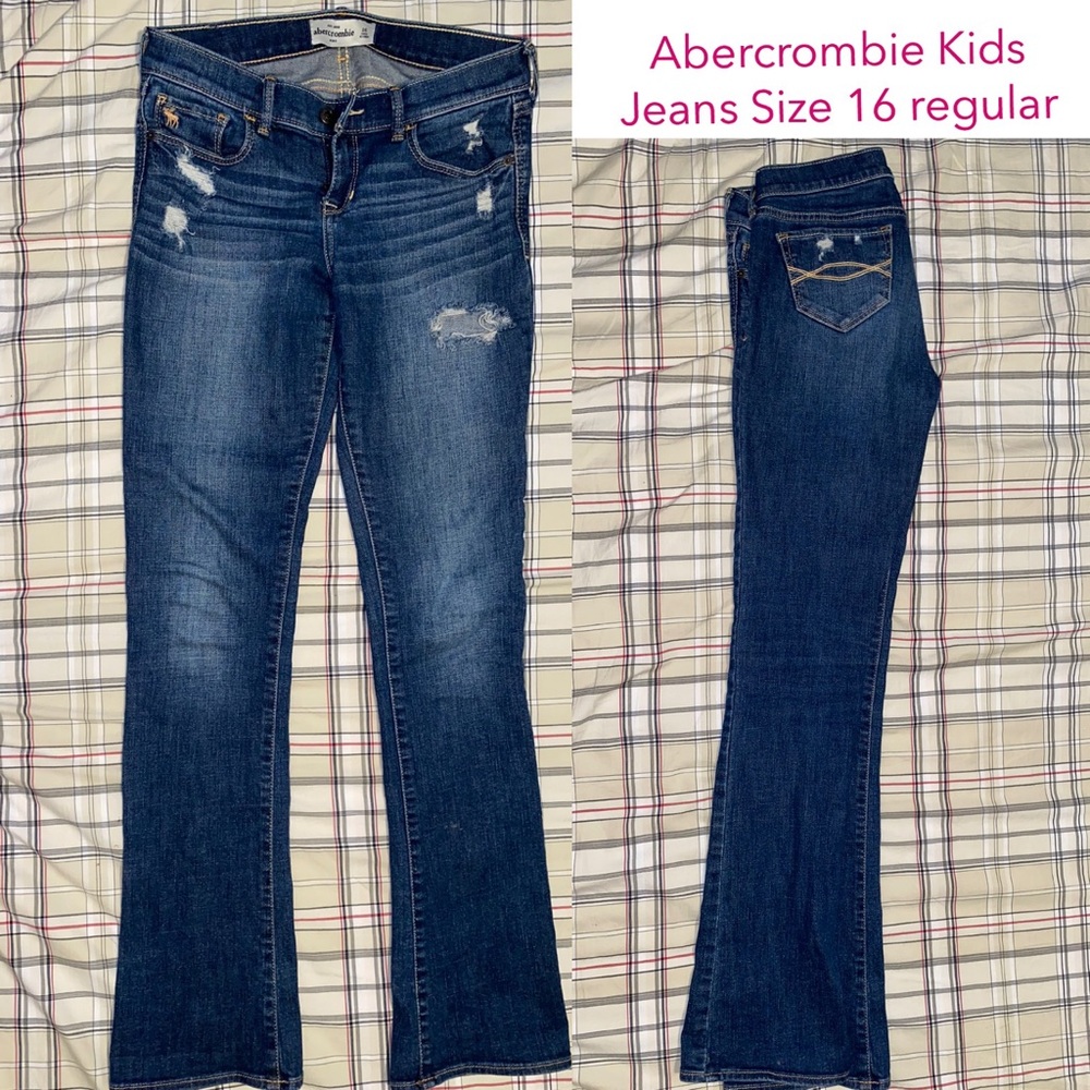 Abercrombie Kids Jeans Size 16 regular/ Skinny